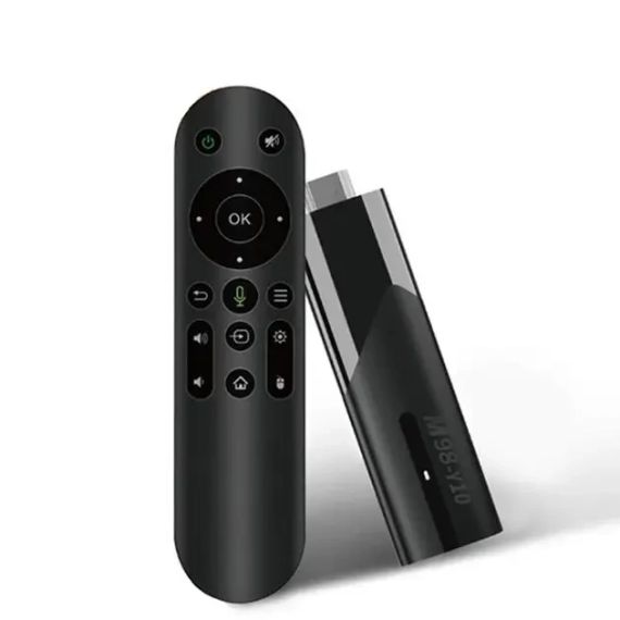 Смарт ТВ приставка LEMFO M98-Y10 2/16 Гб Smart TV Stick Android 13 (ATV) с голосовым пультом | Зображення 1