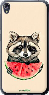 Чохол на Asus ZENFONE Live ZB501KL Єнотик з кавуном "4605u-1128-2448"