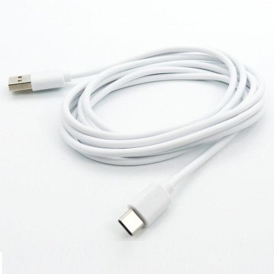 Дата кабель Dengos USB 2.0 AM to Type-C 2.0m white (PLS-TC-2M-WHITE)