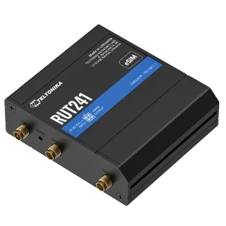 Teltonika RUT241 з 4G LTE, Wi-Fi, eSIM Промисловий стільниковий маршрутизатор | Зображення 1