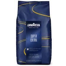 Італійська кава зерно Лавацца Lavazza Super Crema, 1 кг (ОРИГІНАЛ)