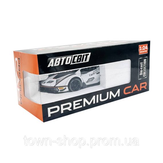 Детская инерционная машинка AP-2036(White) двери открываются, свет и звук, 1:24, 23 см | Зображення 1