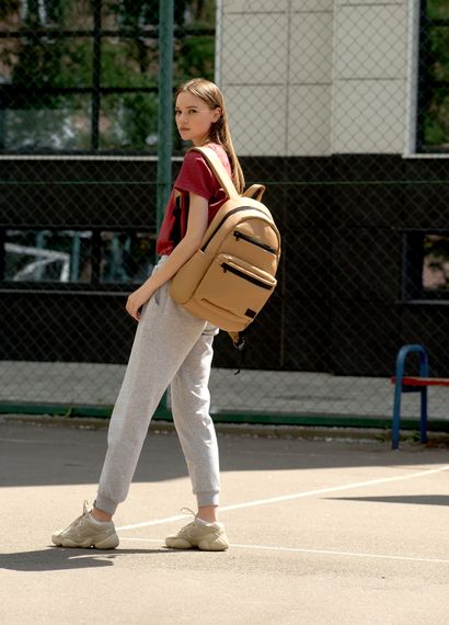 Рюкзак Sambag  Zard 0KTn бежевий 46 x 28 x 13 см (25058026) | Зображення 2