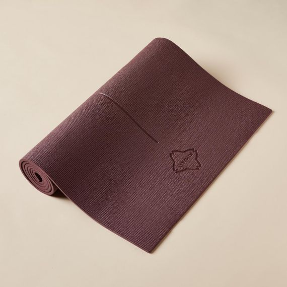 Коврик для мягкой йоги Comfort 8 мм бордовый