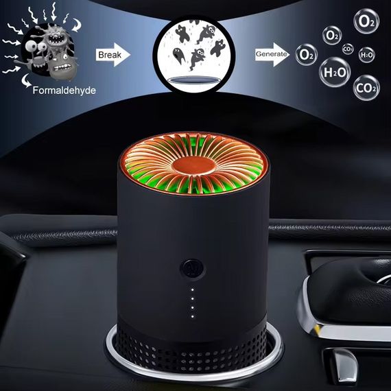 Уценка Очиститель воздуха в автомобиль A02 Type-C/5V USB | Зображення 6