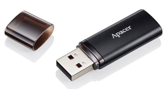 Flash Drive Apacer AH25B 128GB (AP128GAH25BB-1) Red (AP128GAH25BB-1) | Зображення 2