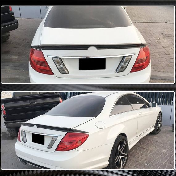 Спойлер (Карбон) для Mercedes CL-class C216 2006-2014 рр | Зображення 3