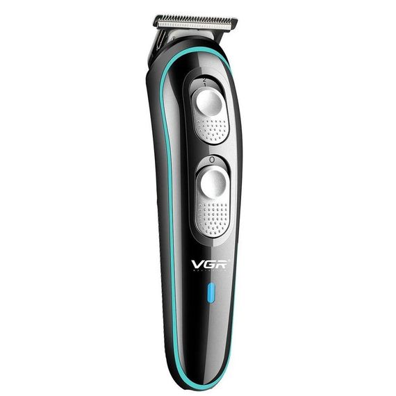 Акумуляторна машинка для стрижки волосся 5 Вт, з насадками, VGR V-055 / Професійний тример для бороди та вусів | Зображення 3