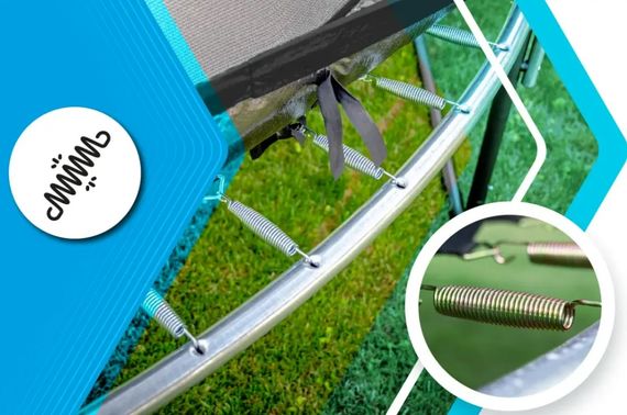 Батут із внутрішньою сіткою THUNDER Inside Elite 8FT 244 см Black | Зображення 4