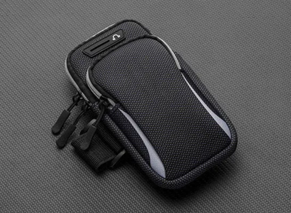Чохол на руку Primo Sport універсальний спортивний для телефона до 6.5" - Black-Grey | Зображення 2