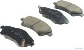 Колодки гальмівні дискові передні TOYOTA AURIS, AVENSIS (вир-во Jakoparts) HERTH+BUSS JAKOPARTS J3602004 на TOYOTA AVENSIS седан (ZRT27, ADT27)