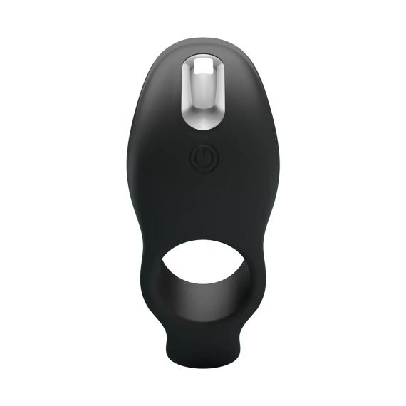Вибро-кольцо Pretty Love - Vibration Penis Sleeve Black 7 vibration functions, BI-210198 sexstyle | Зображення 3