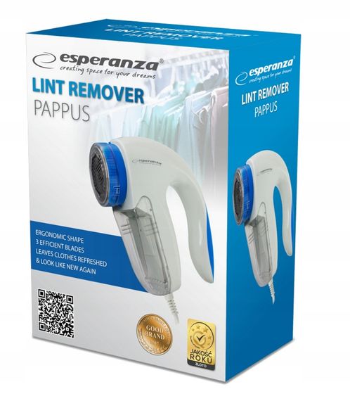 Машинка для видалення катишків Esperanza ECS006 Pappus від мережі 220 В для одягу і меблів | Зображення 9