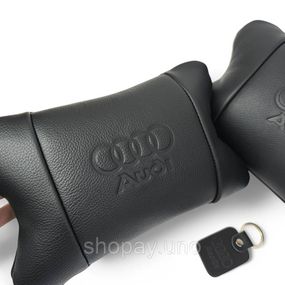 Комфортная подушка подголовник для автомобиля Audi Ауді, Авто подушки в машину, Подушка на авто сиденье UQ-51