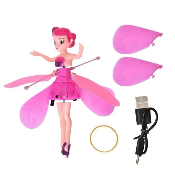Літаюча Фея Flying Fairy - лялька, яка вміє літати! usb | Зображення 4
