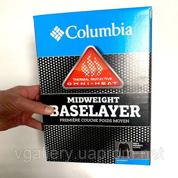 Термобілизна Columbia жіноча чорна OMNI-HEAT | Зображення 5