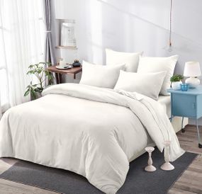 Комплект постельного белья Soho Євро Lounge 200х230 см One White