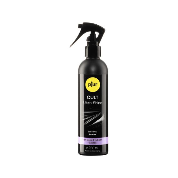 Спрей для ухода за одеждой из резины и латекса pjur Cult Ultra Shine 250 мл, придает блеск