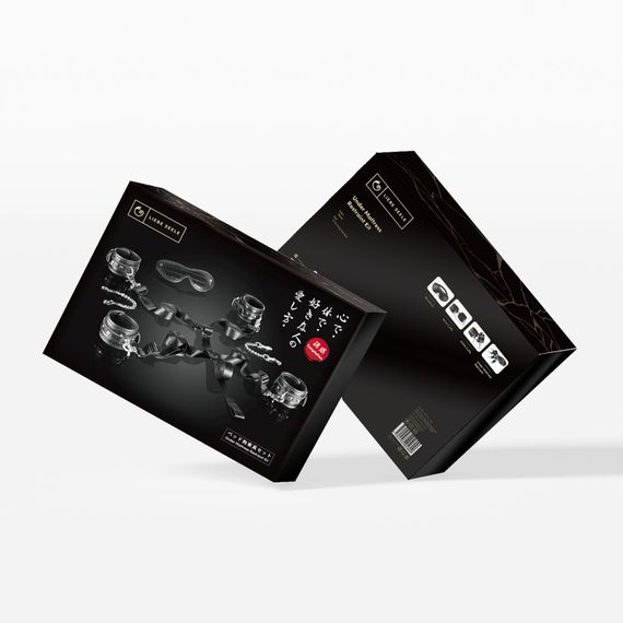 Набір для фіксації на ліжку Liebe Seele Temptation Underbed Mattress Restraint Kit + маска | Зображення 5