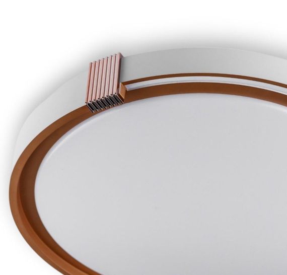 COLISEUM матовий 60W 395*60мм 3000К-6500К з ДК біле золото | Зображення 1