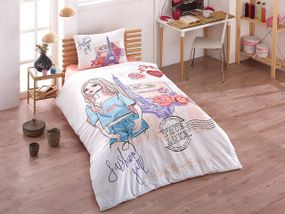 Комплект постільної білизни  Kristal Young 160×220 см Fashion