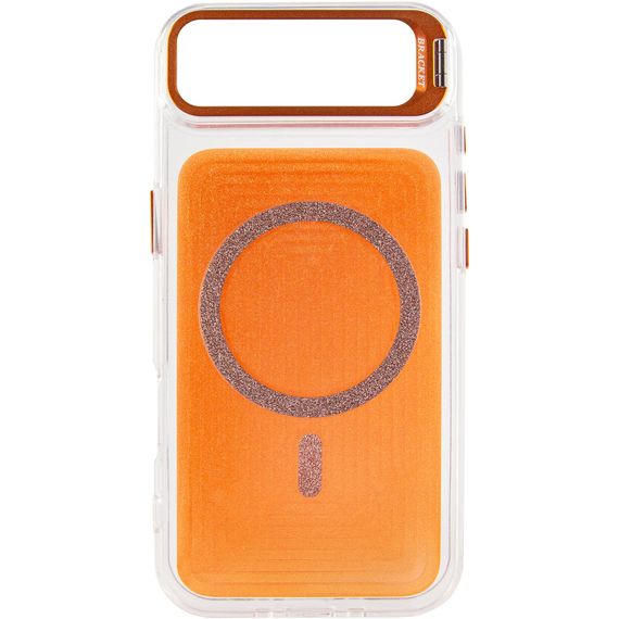 Чохол TPU+PC Jewel Sparkle with Magnetic Fit для Apple iPhone 17 Air (6.5") Orange Sparkle | Зображення 1
