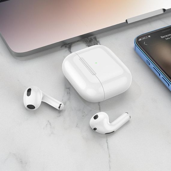 Бездротові навушники BOROFONE BW81 True wireless stereo headset White | Зображення 1