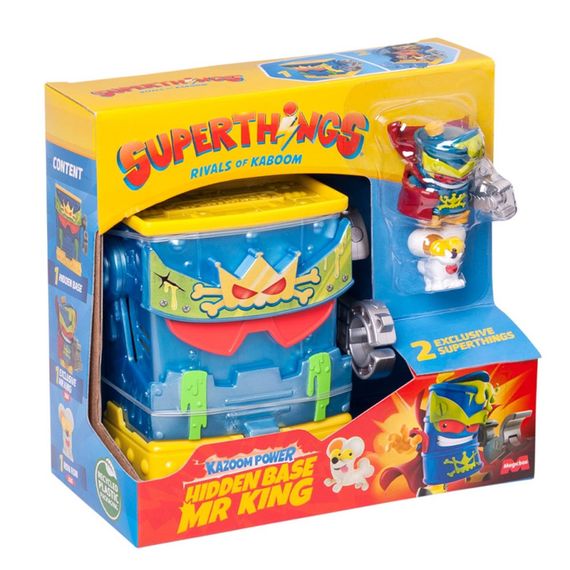Детский игровой набор "Скрытая база мистера Кинга" SuperThings PSTSP112IN240 серии "Kazoom Power" | Зображення 1