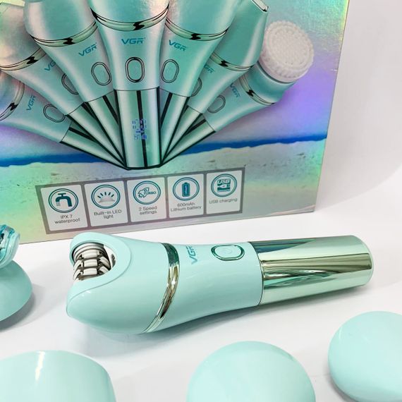 Аккумуляторный эпилятор для лица и тела, Водонепроницаемый депилятор, Электрическая терка для пяток JO-18 | Зображення 3