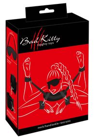 Бондажный набор - Bad Kitty Neck/Hand/Ankle Restraint Sex Aura