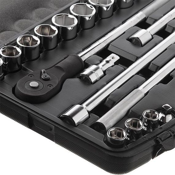 Професійний набір інструментів 3/4", 20 од., Cr-V INTERTOOL ET-6023 | Зображення 3