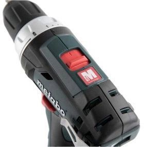 Metabo Шурпокрут-дриль POWERMAXX BS BASIC, акумуляторний, 2*12В, 2 Аг, 0-360/0-1400об/хв, патрон 1-10мм, шестигранник, 17/34Нм (600984500) | Зображення 2