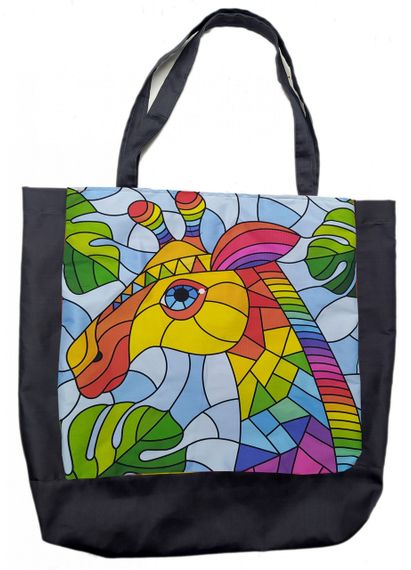 Сумка шопер Гарда  4Profi Жираф роз. XXL 29449