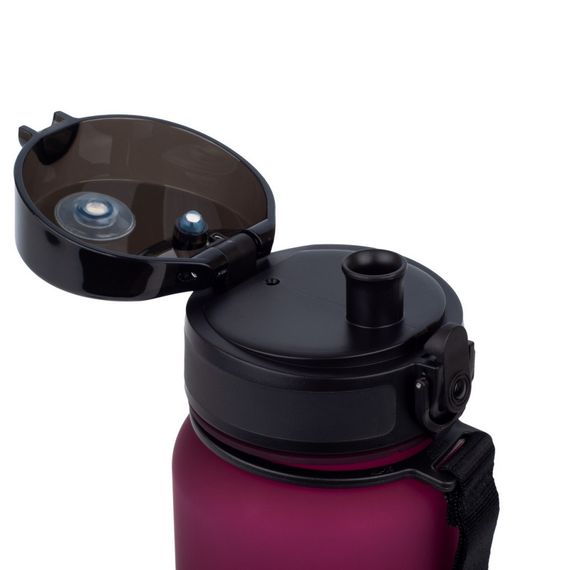 Пляшка для води UZSPACE 3053(Burgundy) 800 мл, бордова | Зображення 2