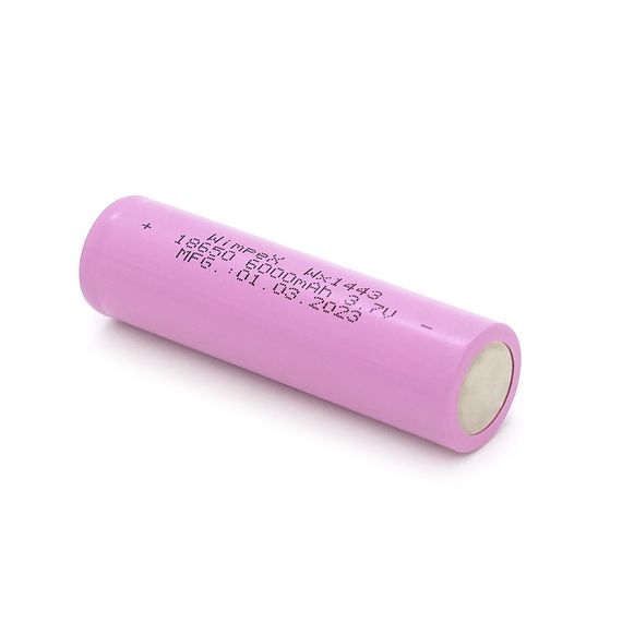 Акумулятор WMP-6000 18650 Li-Ion Tip Top, 2300mAh, 3.7V, Pink | Зображення 1