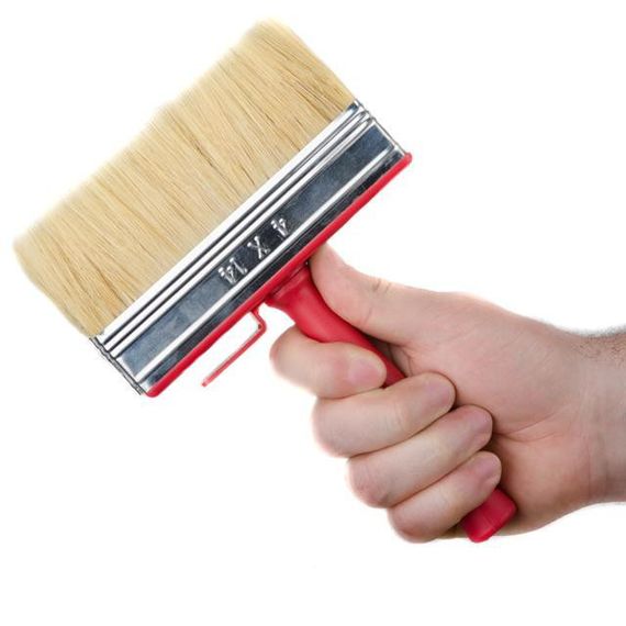 Макловиця 140*40 мм, пластикова ручка INTERTOOL KT-1819 | Зображення 3