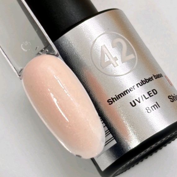 База з шимером Bee Nails Shimmer Base 42 8мл | Зображення 2