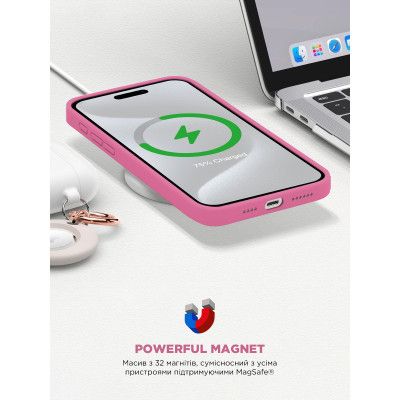 Чехол для мобильного телефона Armorstandart ICON2 MagSafe Apple iPhone 15 Pro Pink (ARM77005) | Зображення 8