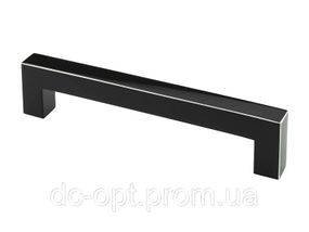 Ручка DL 36M/160 BLK/AL Чорний Глянець / Алюміній ДС СтандартЛайн