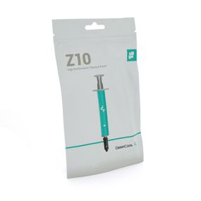 Паста термопровідна DeepCool Z10 5g, шприц, Blue-Gray, >6.5 W/m-K, <0, 08C-in²/W, -50°≈220°, В'язкість -85K cPs, + лопатка +