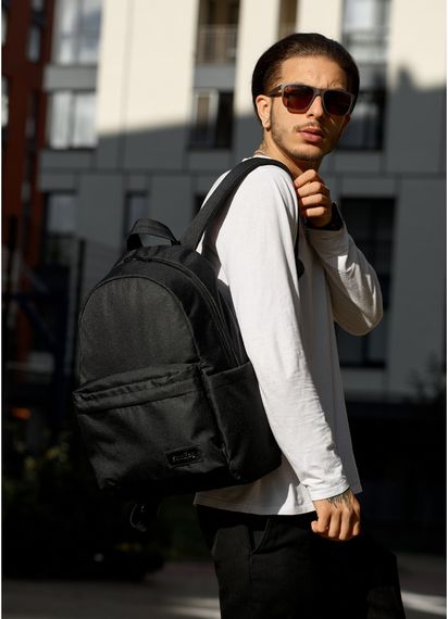 Чоловічий рюкзак Sambag ZARD LST чорний 46 х 28 х 13 см (25018065m) | Зображення 6