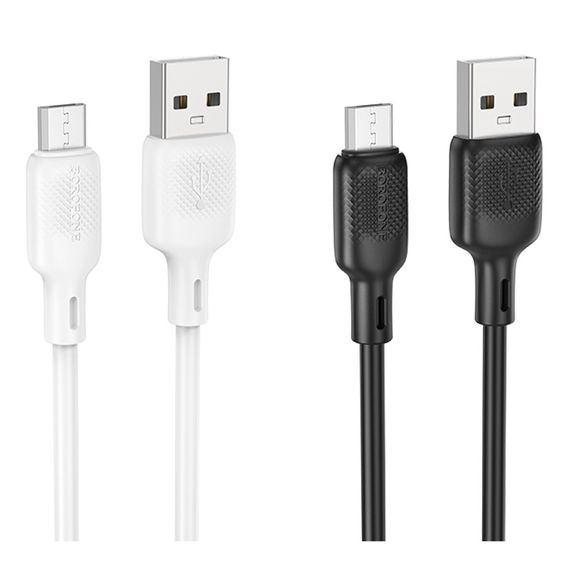 USB Borofone BX113 Silicone Micro 2.4A