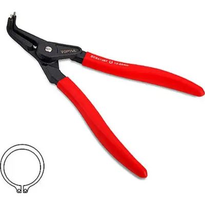 Автомобильный съемник Toptul для снятия стопорных колец 9&quot; (разжим загнутые концы) (DCBA1309)