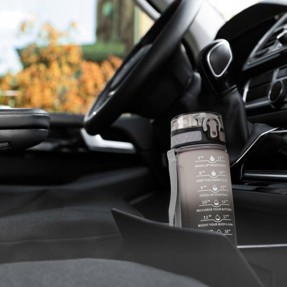 Пляшка для води спортивна 4FIZJO 500 мл 4FJ0627 Grey/Black (P-5905973400725) | Зображення 3