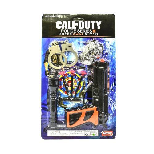 Ігровий набір поліцейського "Call of Duty" 502-34, на блістері (6975292160968) Вид 1 | Зображення 1