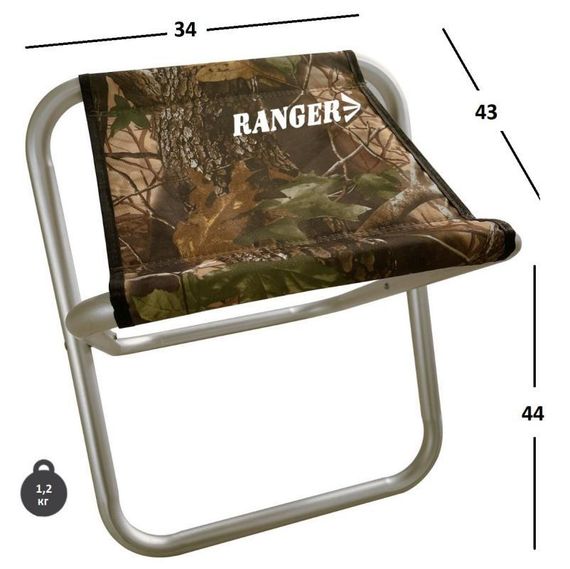 Стілець складаний туристичний Ranger (Рейнджер) Dunay (RA 4425) | Зображення 6