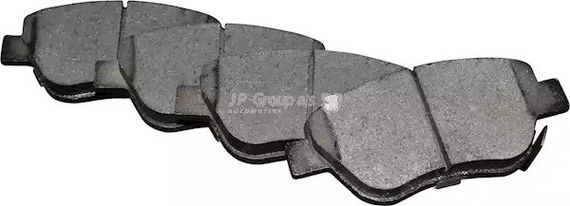 Колодки передні гальмівні Corsa D 06-14 (17, 8 mm/Bosch), JP Group (1263603210) | Зображення 2
