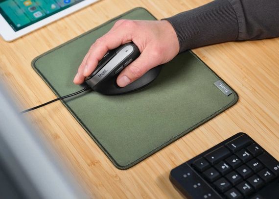 Мышь компьютерная проводная Trust Bayo 2 Ergonomic Black 25144_TRUST черная | Зображення 4