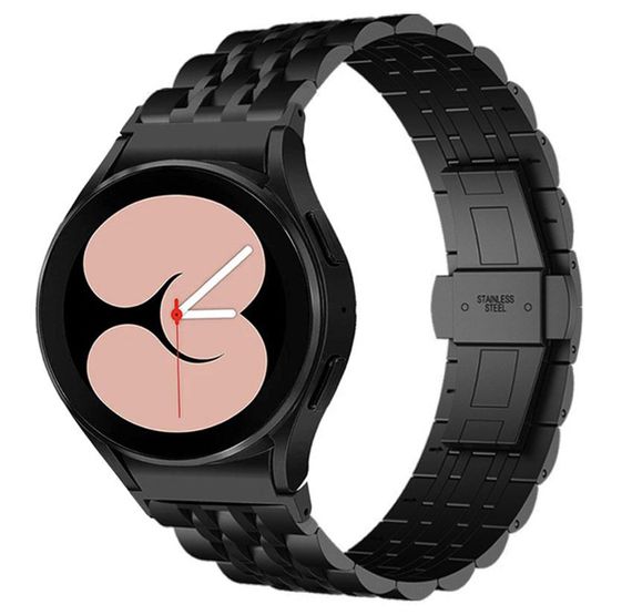 Металевий ремінець Primolux Steel Link для годинника Samsung Galaxy Watch 4 40mm SM-R860 / SM-R865 - Black | Зображення 2