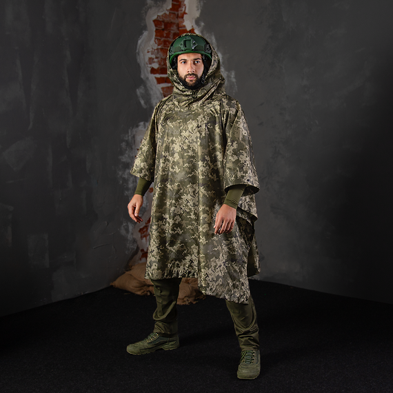 Пончо Pilgrim 2.0 Oxford Піксель (8616) | Зображення 1